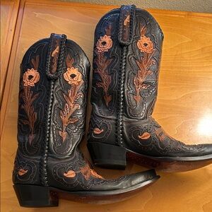 Boot Star Old Gringo hand tooled Floral Western Boots 8
